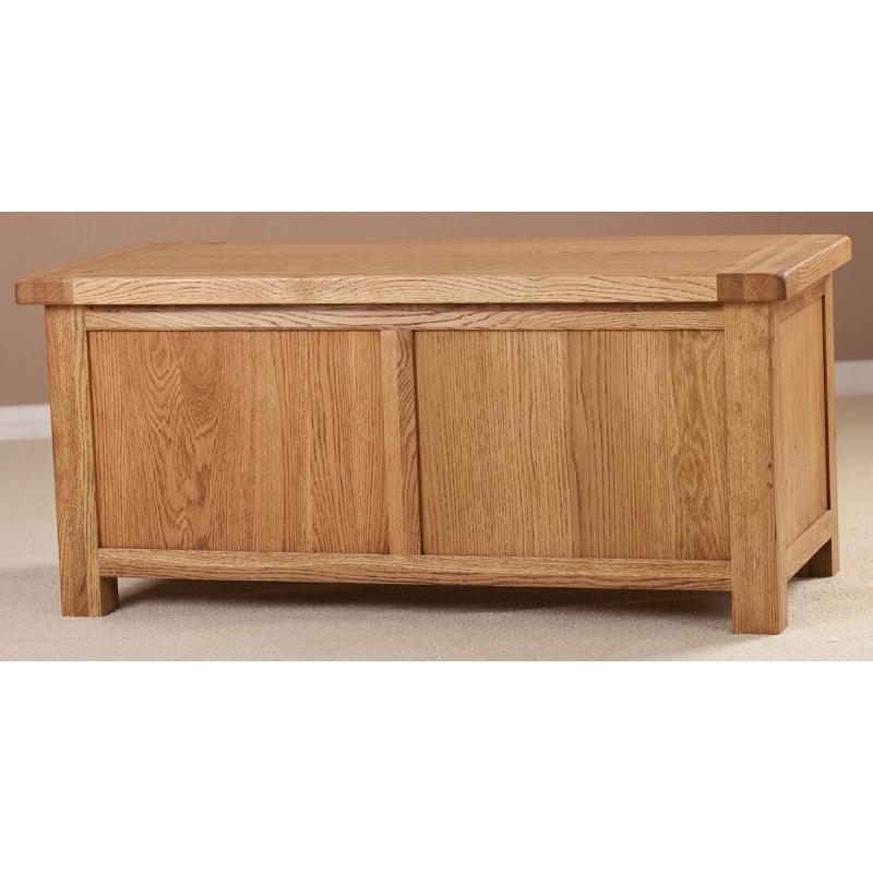 Kingsbury Solid Oak Blanket Box